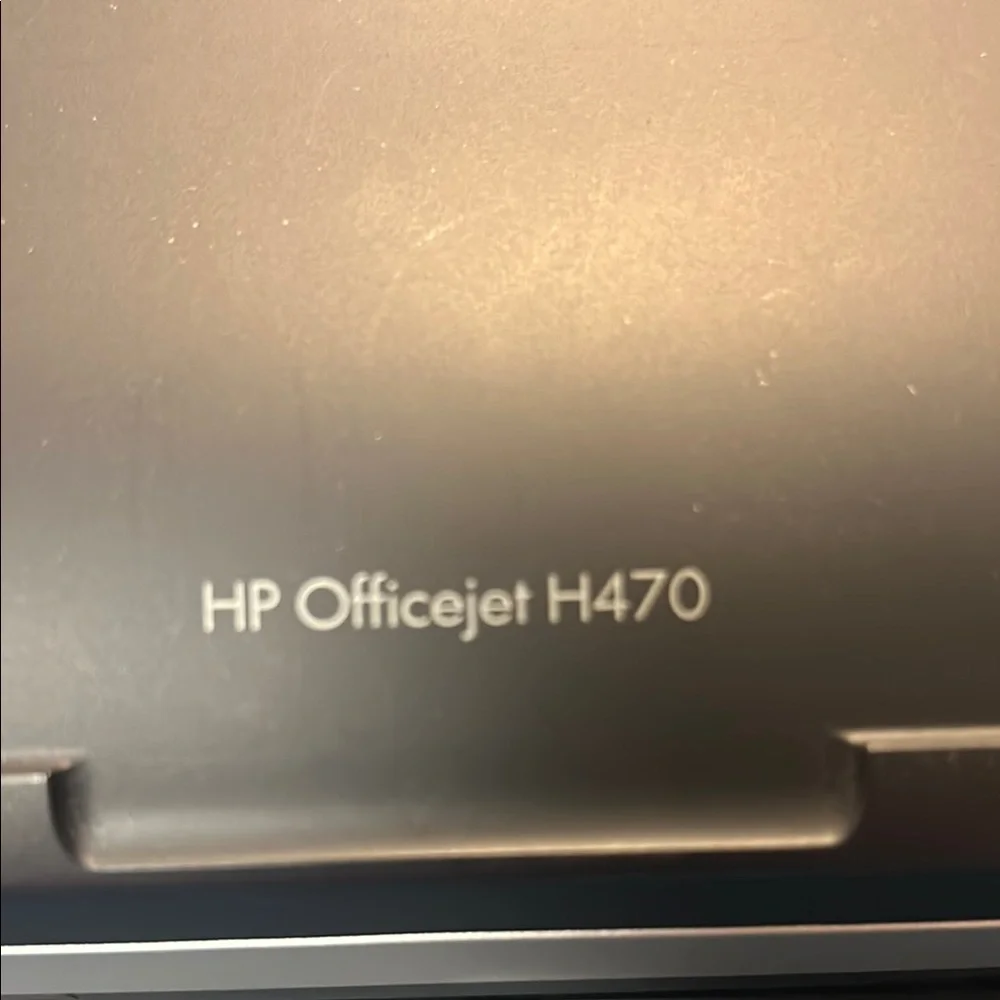 HP Mobile Printer - Silver and Black